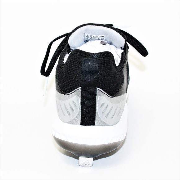 Adidas Pure Hustle Softball Cleats Black, Silver, White Women's 9 New! EG5634 - Picture 7 of 12